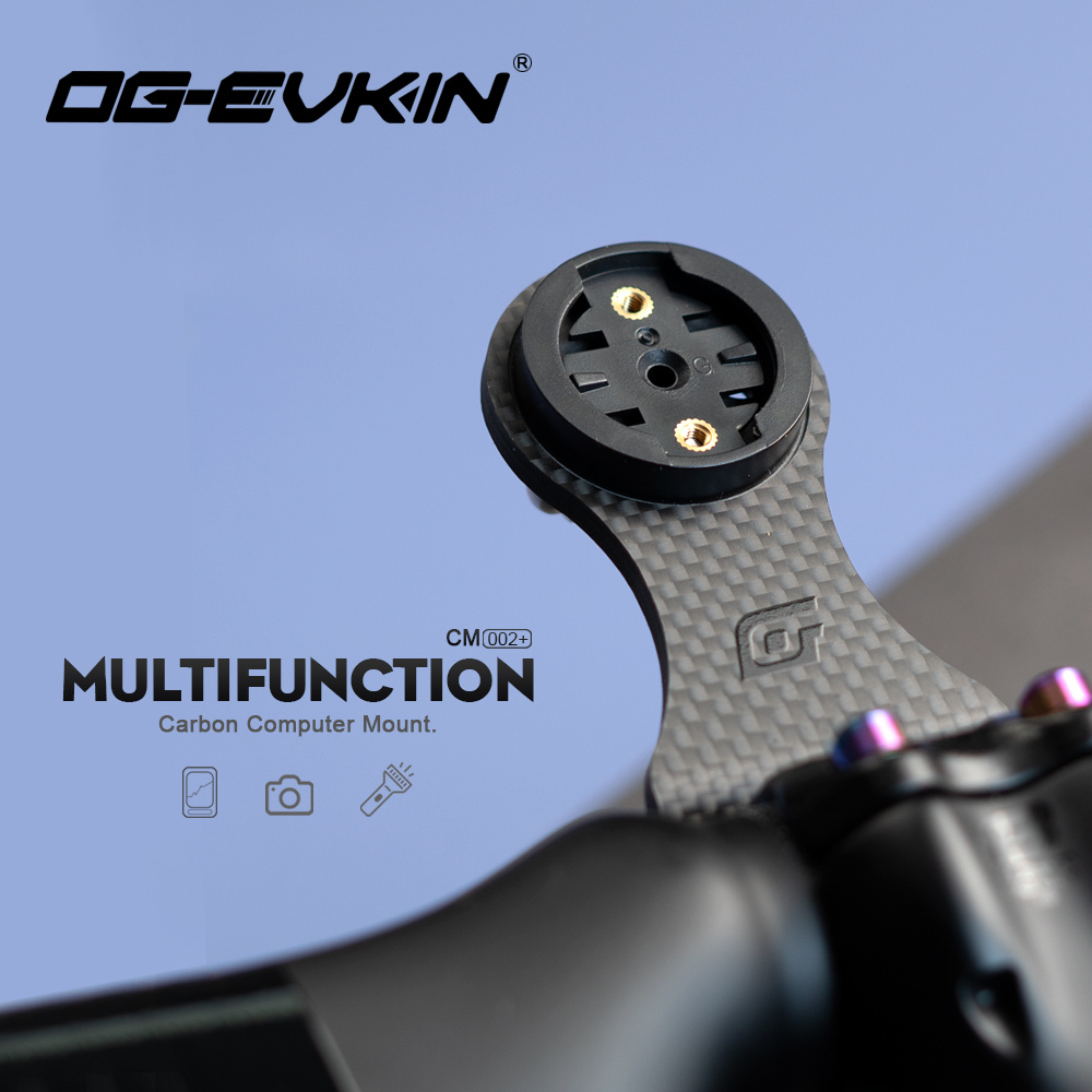 Photography Lighting Indoor - OG-EVKIN CM-02+ バイクステムエクステンション カーボンコンピューターマウント コードテーブルラック GPS/バイクコンピューター/カメラ/ライト