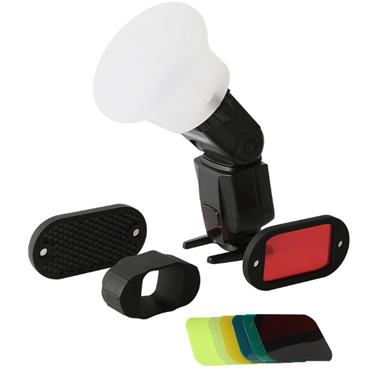 Photography Lighting Kit Godox - シリコンライトディフューザー,スマスフィア,モジュラー,Nodox v1,Canon,nuongnano,Speedlite,Magmod用アクセサリー
