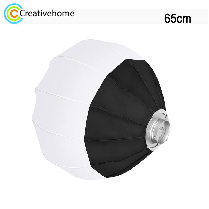 Puluz-折りたたみ式球形フラッシュライト,ソフトボックス - Photography Lighting Mount のレビューと価格