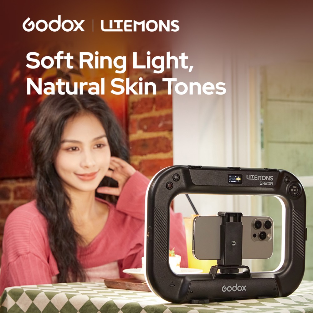 Godox SR20R フルカラーLEDパネルライト。スマー - Photography Lighting Kit Godox のレビューと価格