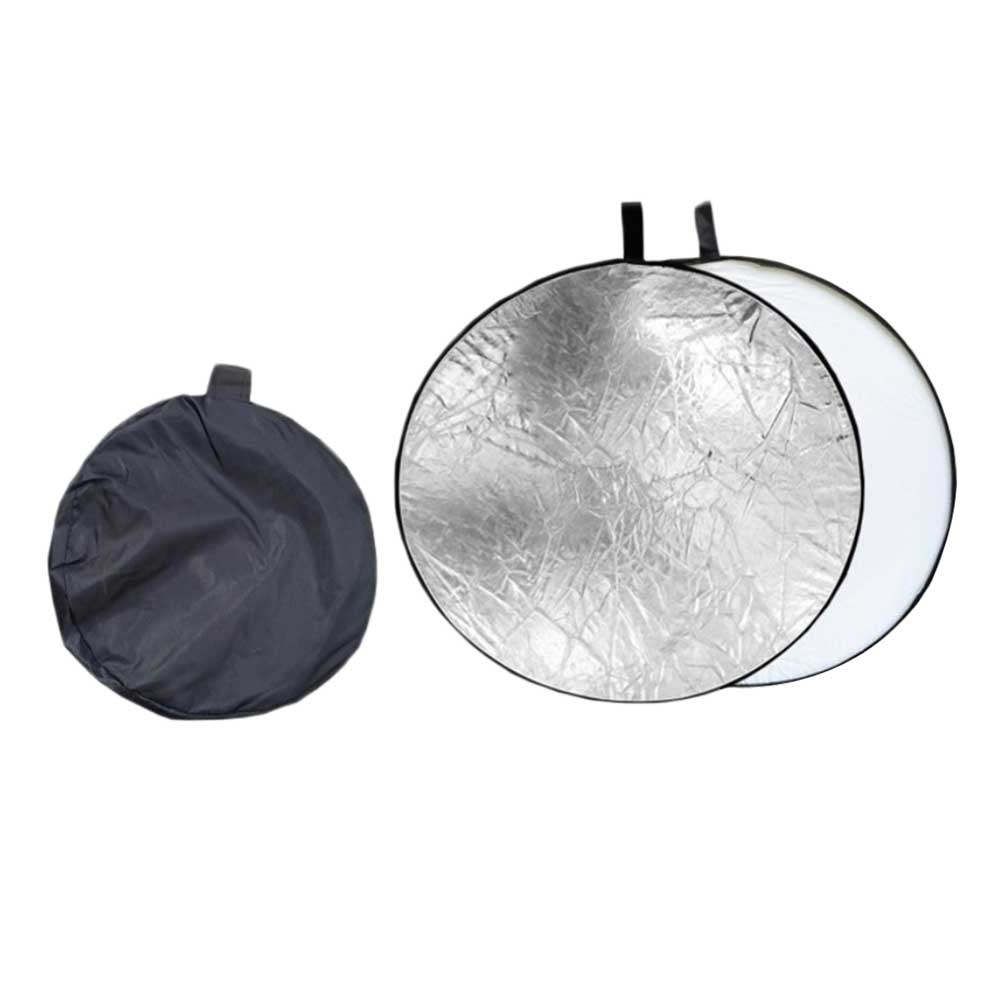 80cmの2-in-1円形ライトリフレクター。写真撮影用。シ - Photography Lighting Reflectors のレビューと価格