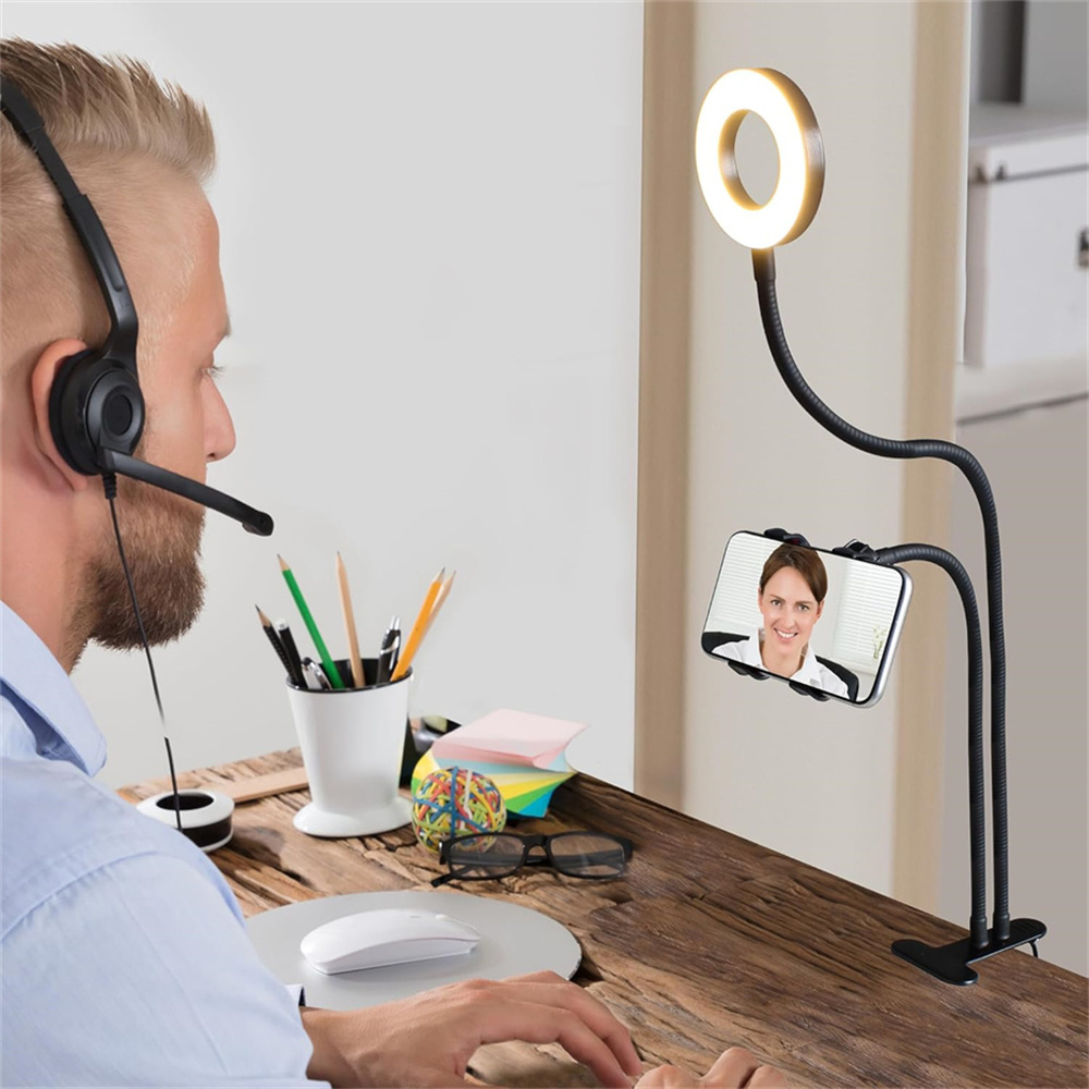 汎用性の高い、柔軟に調整可能なスマートフォンホルダー。自撮り - Photography Lighting Indoor のレビューと価格
