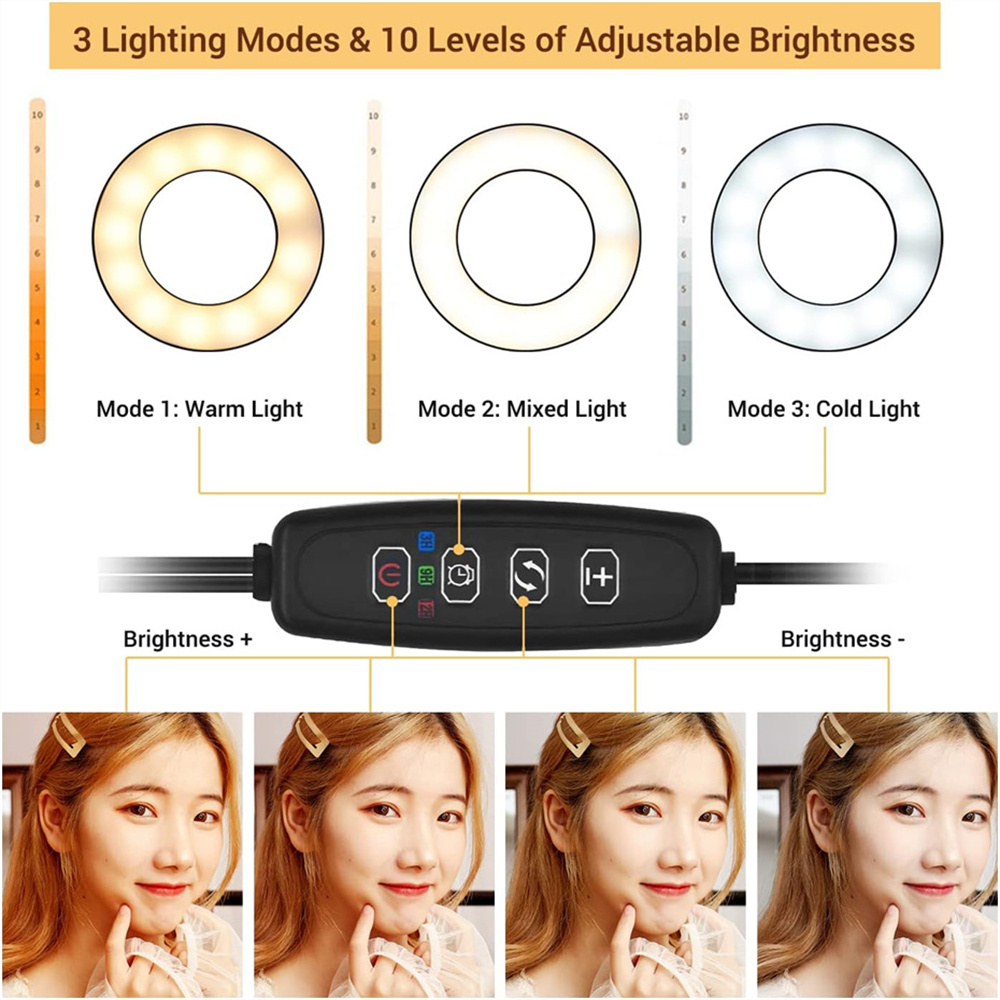 汎用性の高い、柔軟に調整可能なスマートフォンホルダー。自撮り - Photography Lighting Indoor のレビューと価格