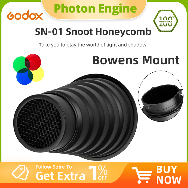 GODOX SN-01 ボーエンズ大型スヌート スタジオフラ - Photography Lighting Kit Godox のレビューと価格