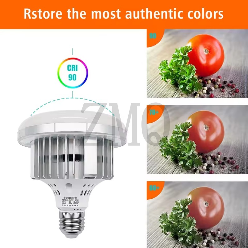 E27 85W 155W ランプ 3200K-5500K L - Photography Lighting Indoor のレビューと価格
