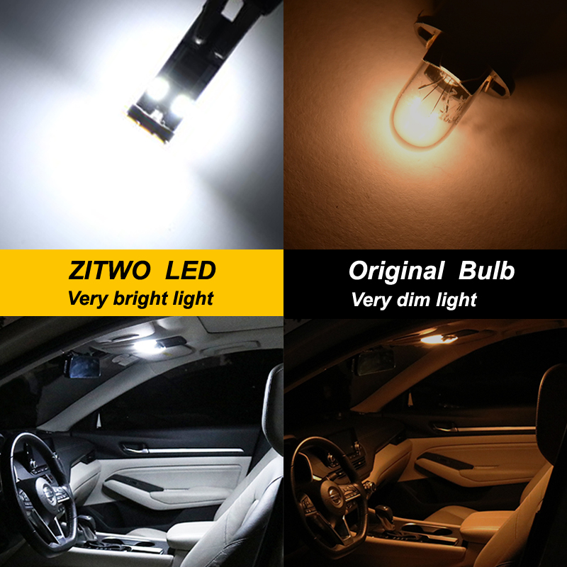 ZITWO 9個入り車内電球 ホンダ ジャズ フィット 20 - Interior Photography Lighting のレビューと価格