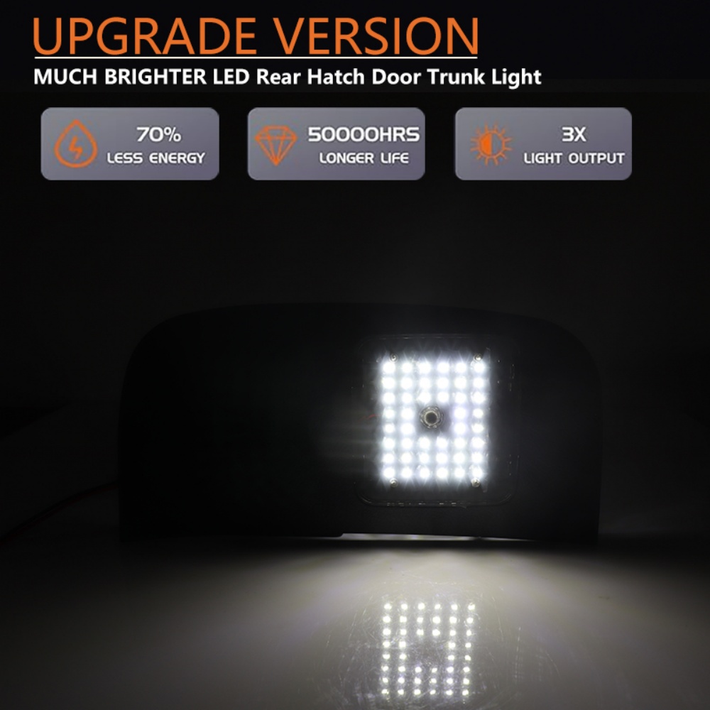 ホワイトLED車リアトランクカーゴエリアライトリフトゲートイ - Interior Photography Lighting のレビューと価格