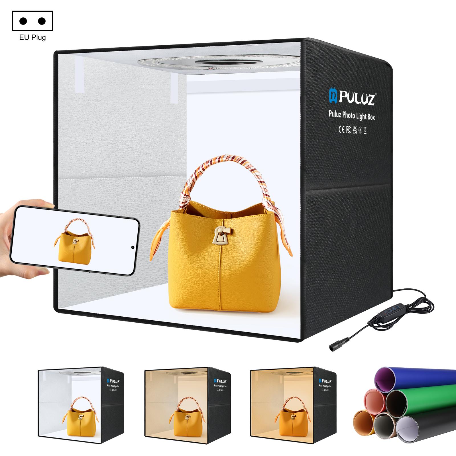PULUZ 50cm折りたたみ式ポータブルリングライト写真撮 - Photography Lighting Case のレビューと価格
