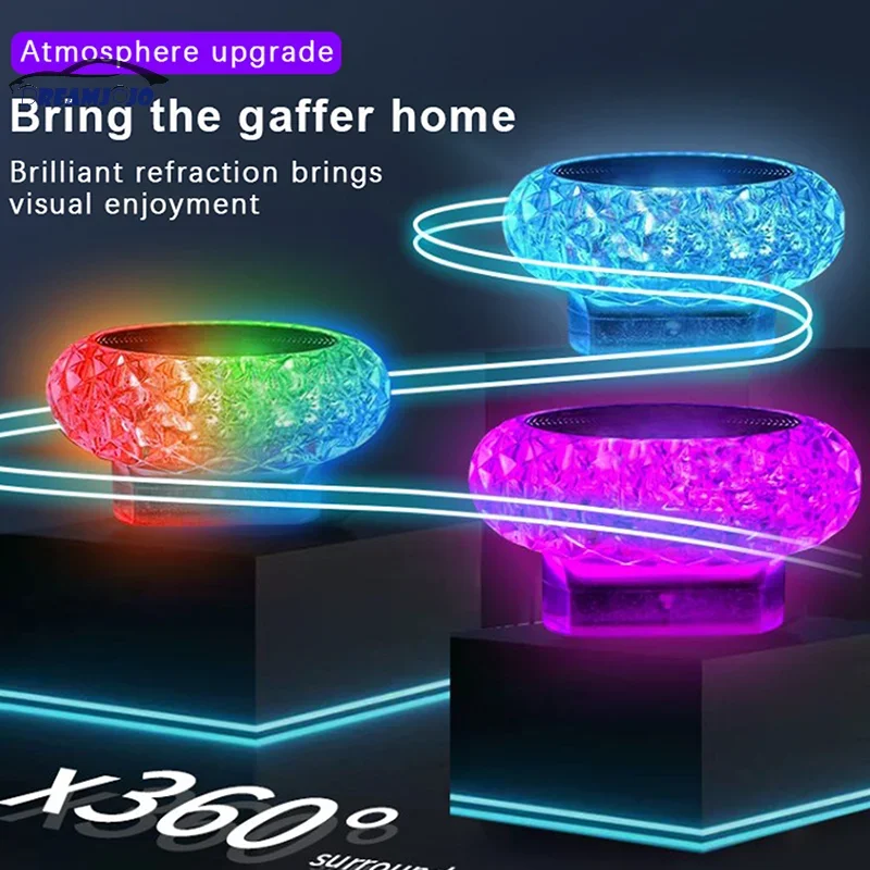 新車ミニ LED 装飾 USB アンビエントライトプラグプレ - Interior Photography Lighting のレビューと価格