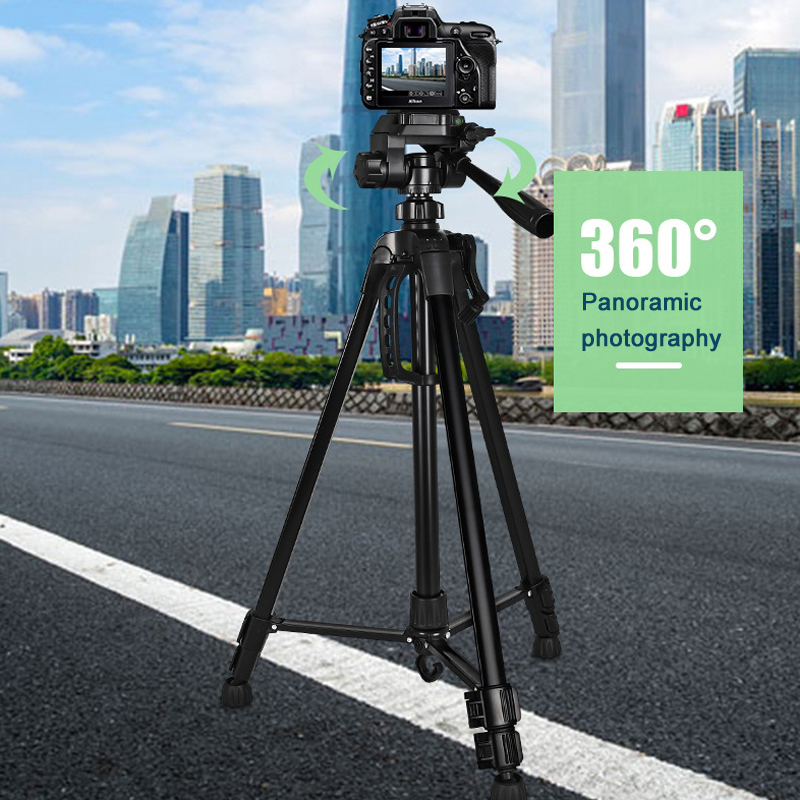 55インチユニバーサル三脚スタンド（携帯電話、カメラ、双眼鏡 - Photography Lighting Indoor のレビューと価格