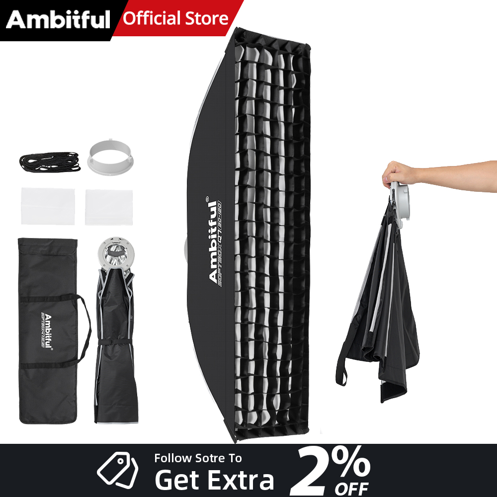 AMBITFUL Q7-II 30*120cm ボーエンズマ - Photography Lighting Mount のレビューと価格