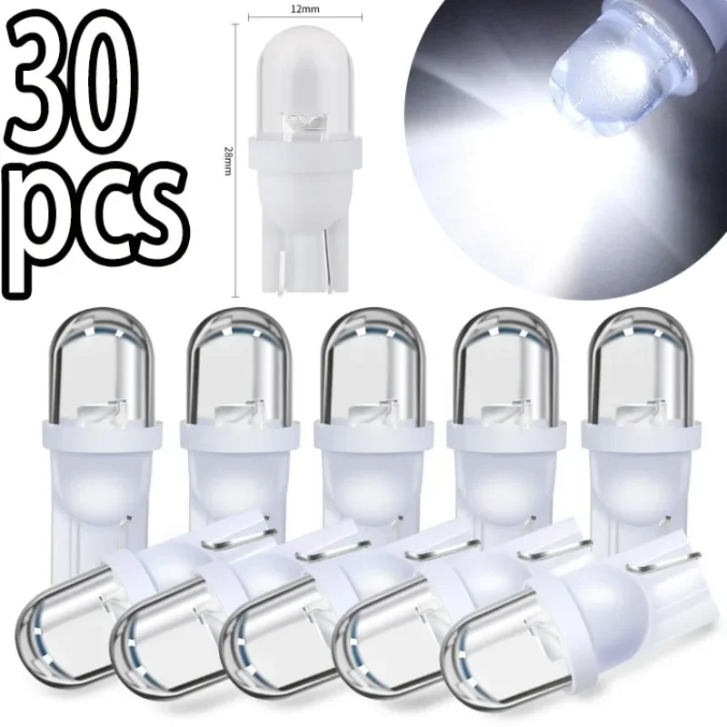 10/30個入り 車用T10 LED電球 LEDライト コー - Interior Photography Lighting のレビューと価格
