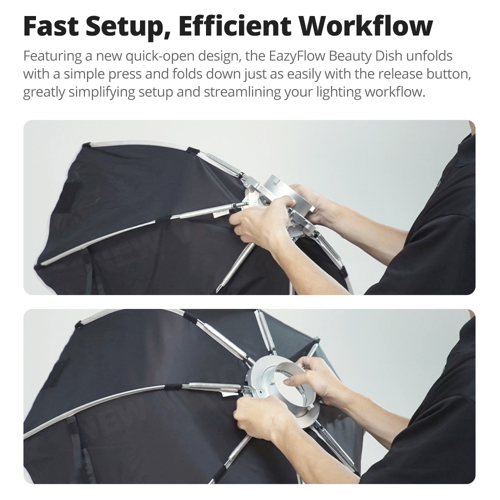 新しいGodox EazyFlowビューティーディッシュ 6 - Photography Lighting Meter のレビューと価格