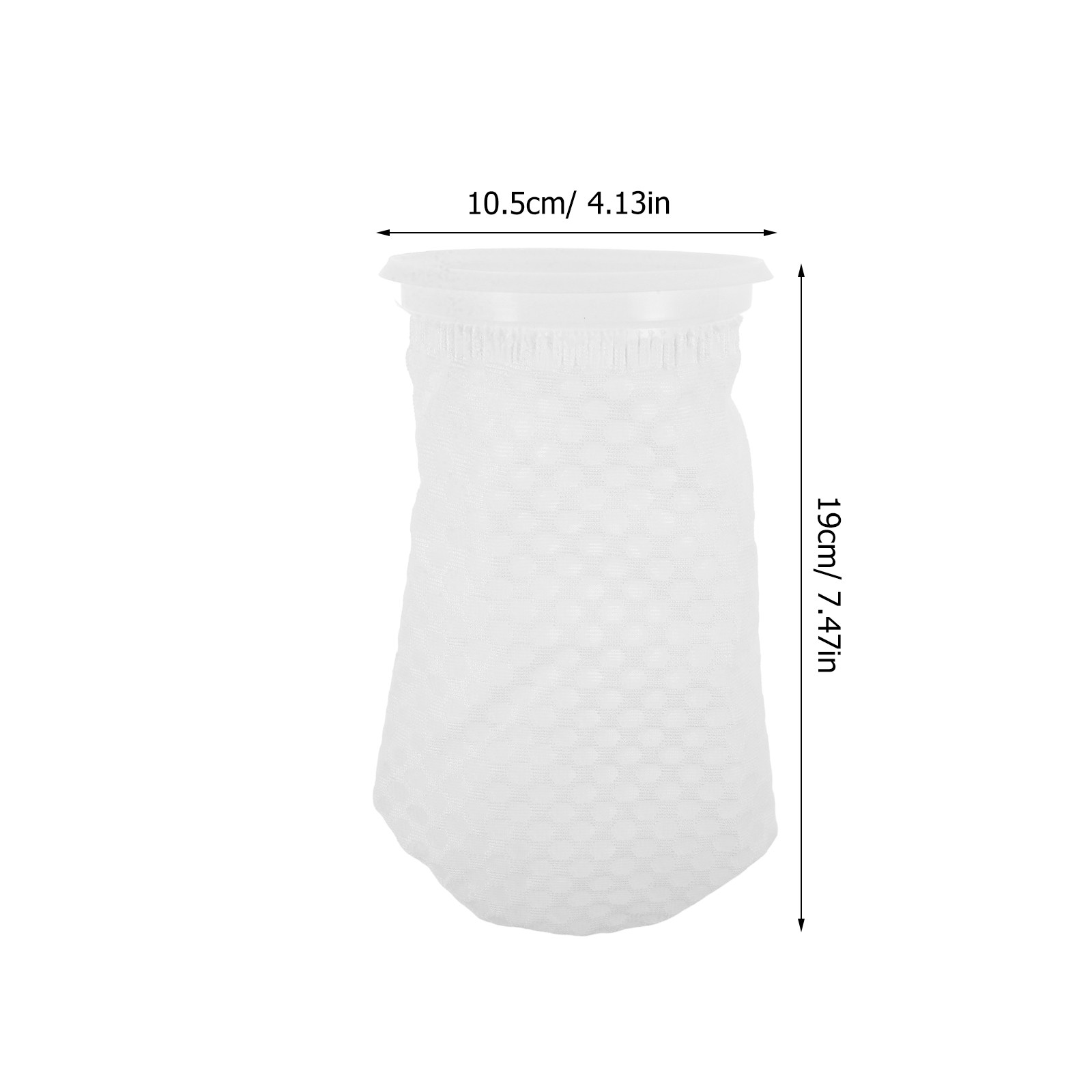 4 個の水族館フィルターソックスハニカム 3D デザイン高密 - Honeycomb Grid Filter のレビューと価格