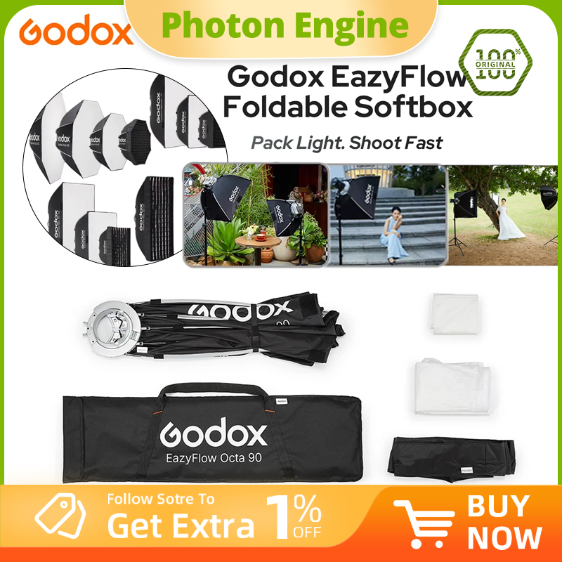 Godox EazyFlowシリーズ 折りたたみ式ソフトボッ - Photography Lighting Meter のレビューと価格
