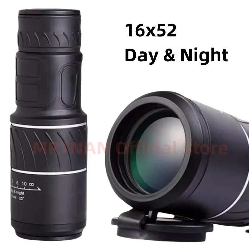 グリーンフィルム16x52単眼鏡、高画質、携帯型、低照度対応 - Photography Lighting Definition のレビューと価格